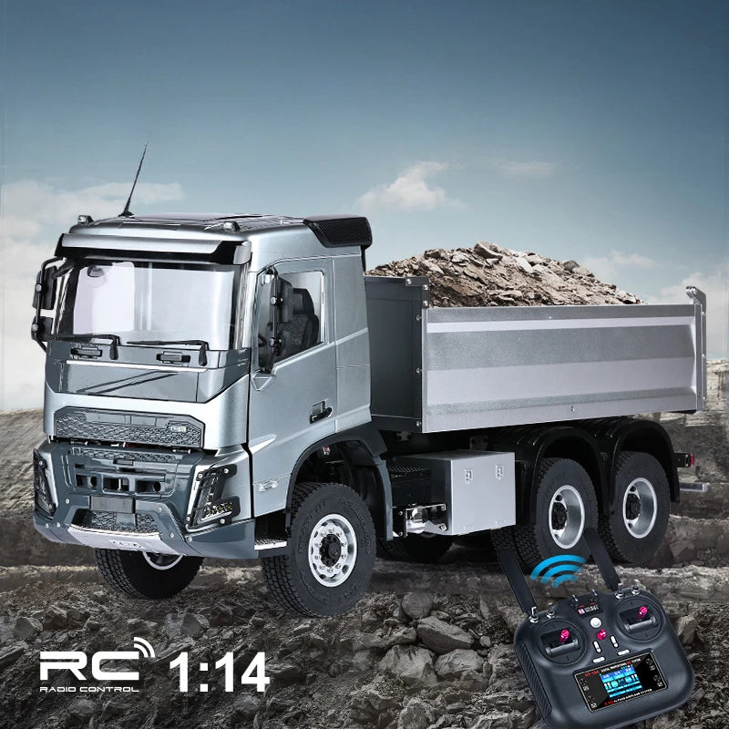 Double E E015 RC Truck 1/14 FMX RC Dump Truck RTR