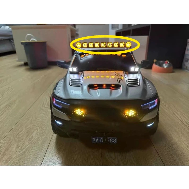 TRACTION HOBBY KING MOTOR LED Light Set for KM 1/8 RAM 1500 RC Crawler Roof Spotlights Op Part