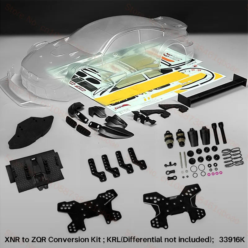 KKPIT-KRL-RS Remote Control  Xnr Rally Car To Zqr Drift Car Modification Kit -33915K-33918K