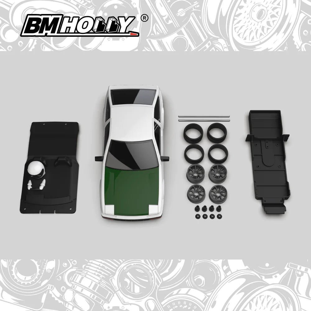 BMHOBBY FLD-AE86 FLD-S13 Shell for BMRX-FLD 1/28 RC DIRFT CAR OP
