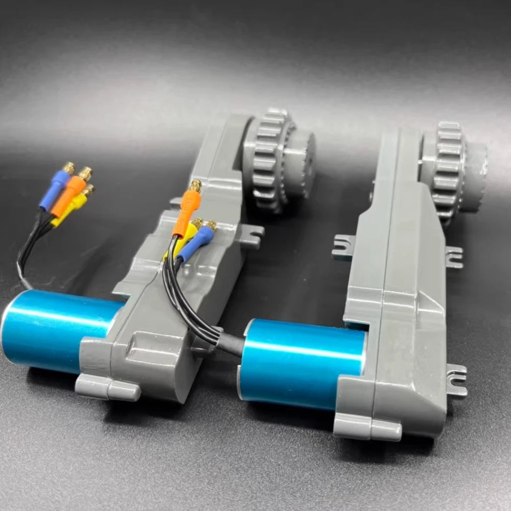 Double E 1/14  E010  E111 RC Excavator Metal Crawler Brushless Walking Assembly Motor