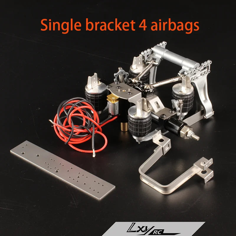 Lxyrc Lift Airbag with Axle Set for Tamiya RC Truck SCANIA 770S R620 VOLVO   Arocs MAN TGX