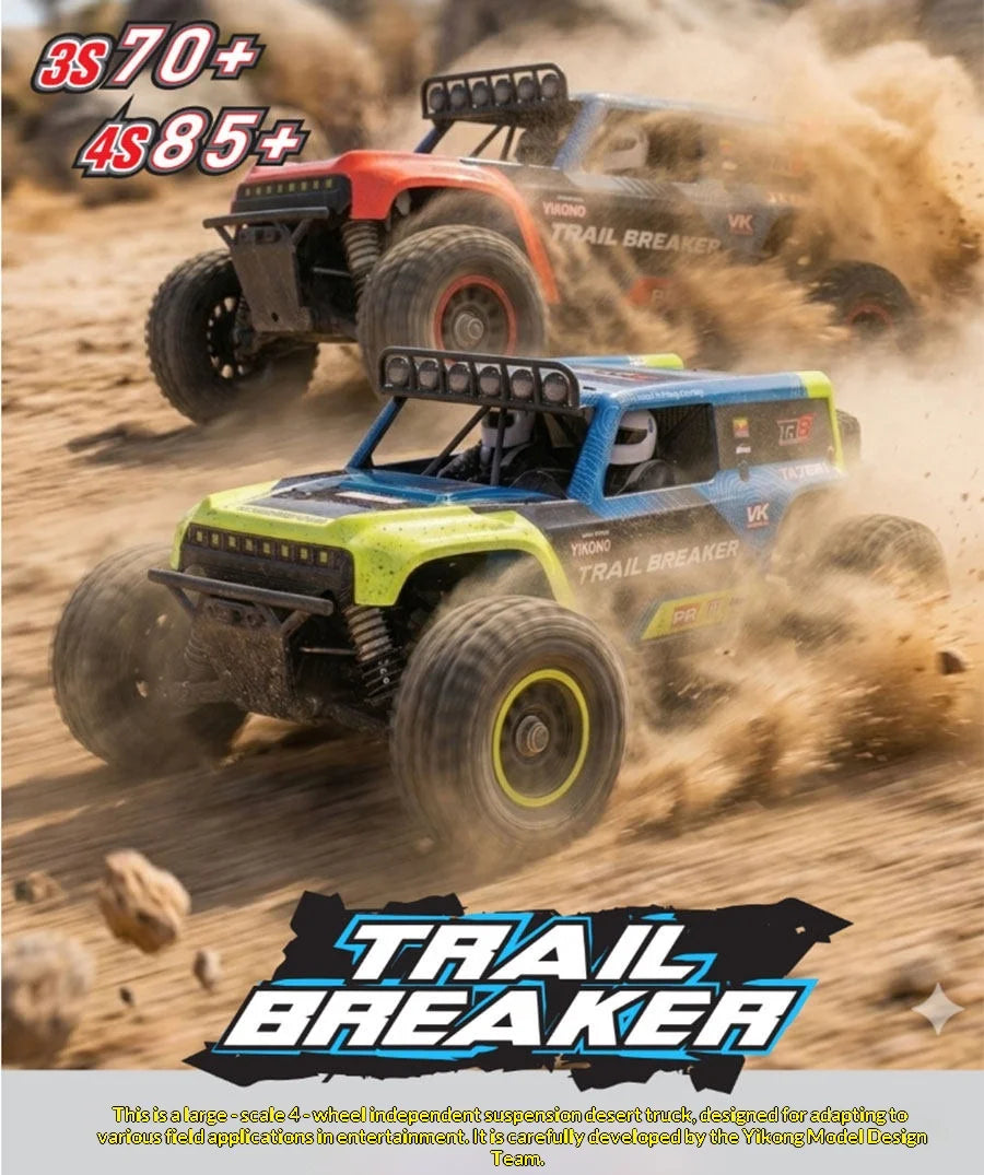 YK 7081 TB8 1/8  4WD Brushless Rc Desert Truck RTR