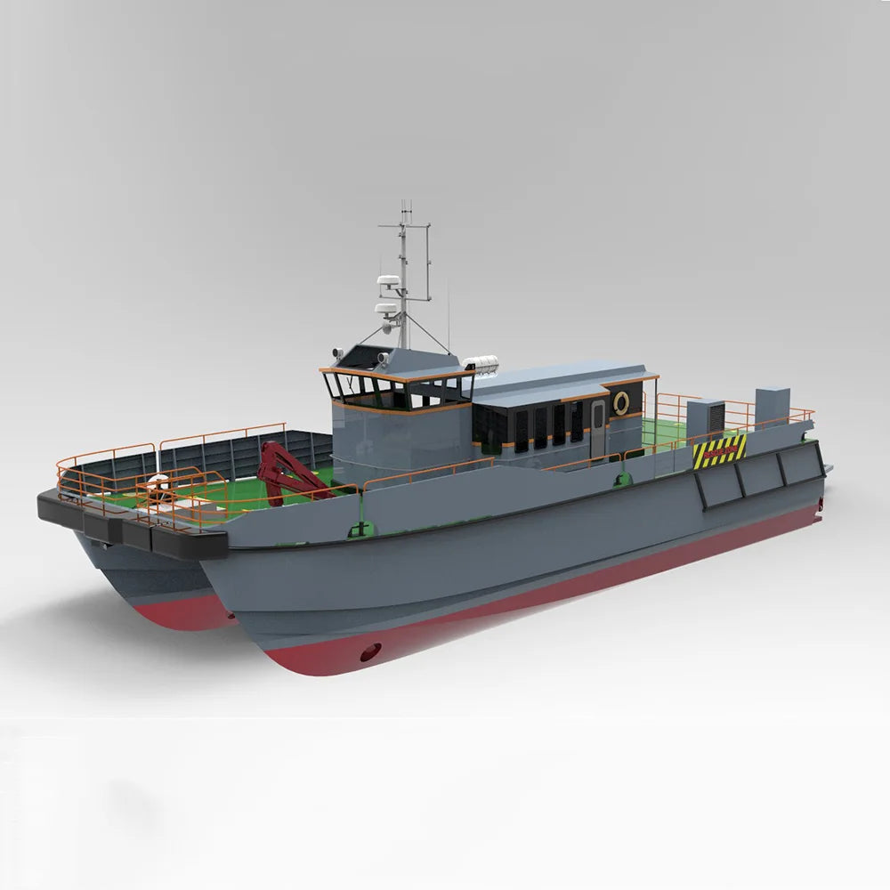 3D Printing Dual-body Operation Remote Control Boat kit 88cm length