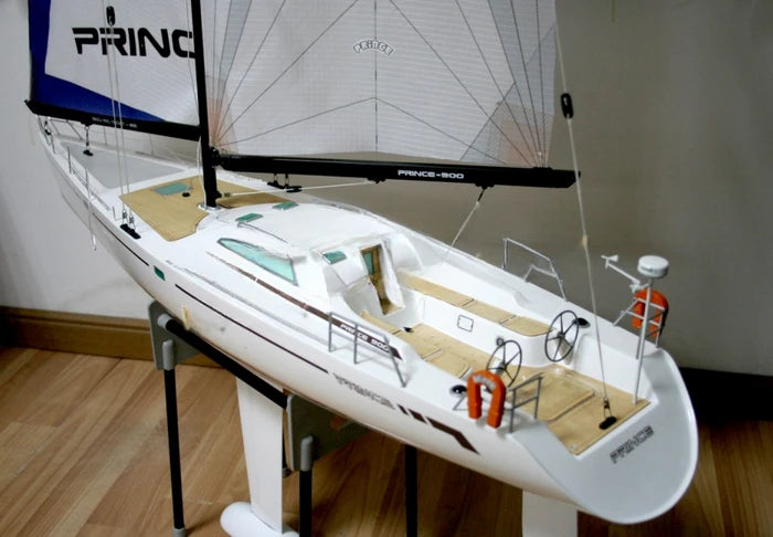 Prince 900 Remote Control Fiberglass Hull Wind  Sailboat  RTR