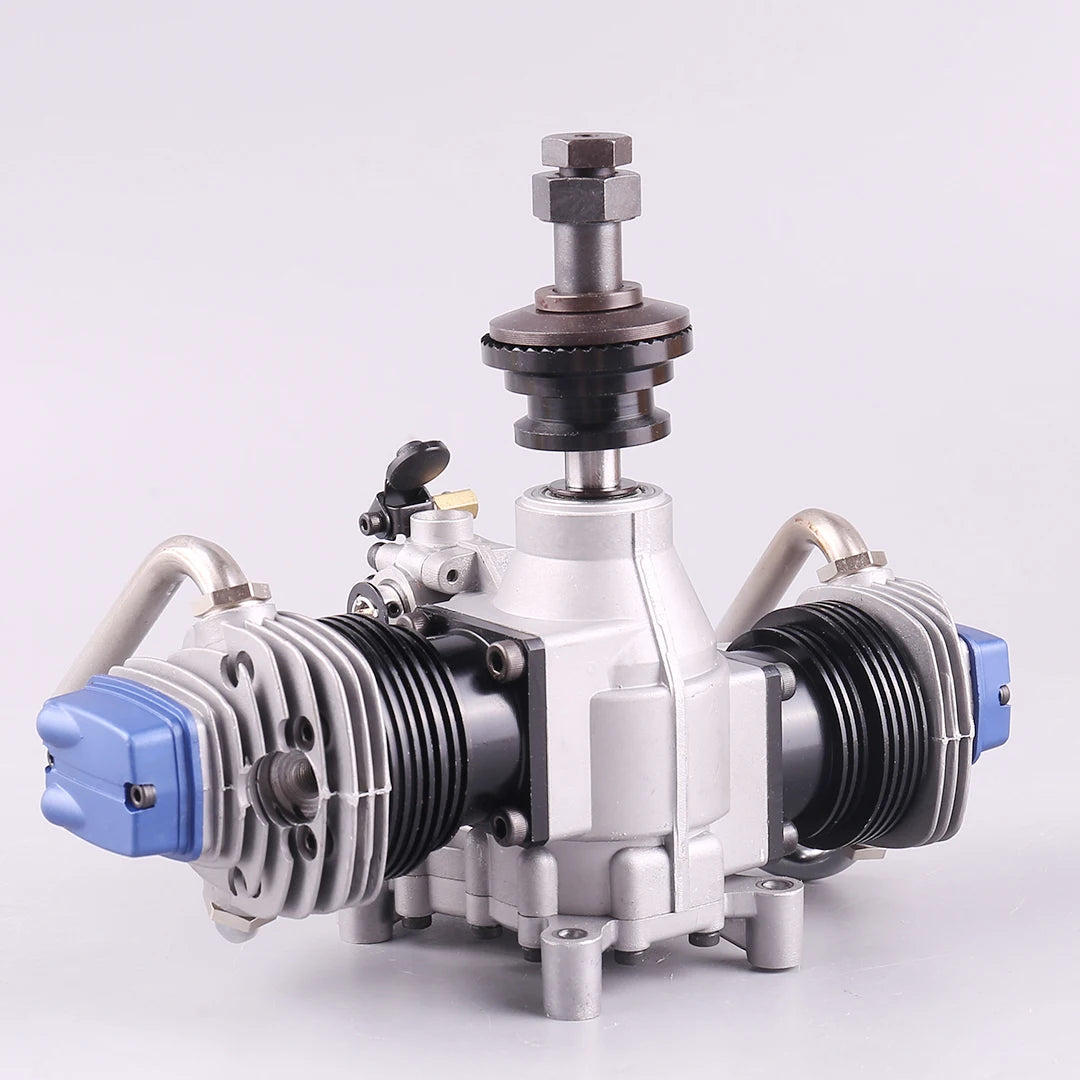 ASP FT160AR Dual Cylinder Methanol Engine Four Stroke for Fixed Wing Remote-Controlled Aircraft