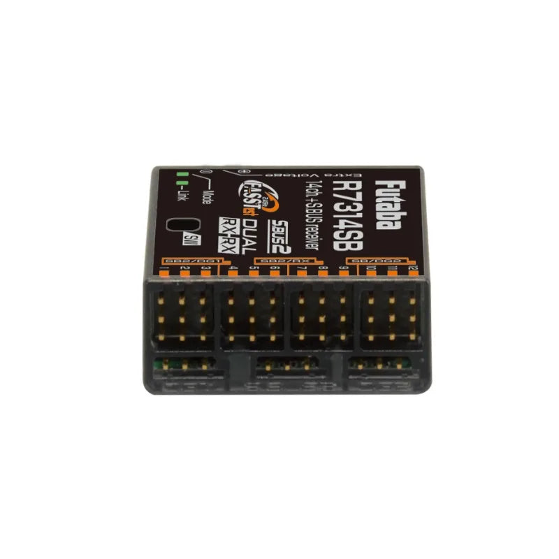 FUTABA R7314SB 2.4G High Gain Antenna High Voltage Receiver Dual Link