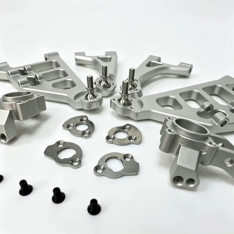 Aluminum Alloy Front Rear Control Arms for TRACTION HOBBY KM RAM 1500 TRX 1/8 RC Crawler  OP PART