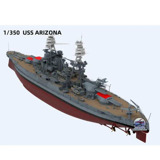 CY MODEL CY102 1/350  USS ARIZONA BB-39 Battle Ship Assembly Model Kit