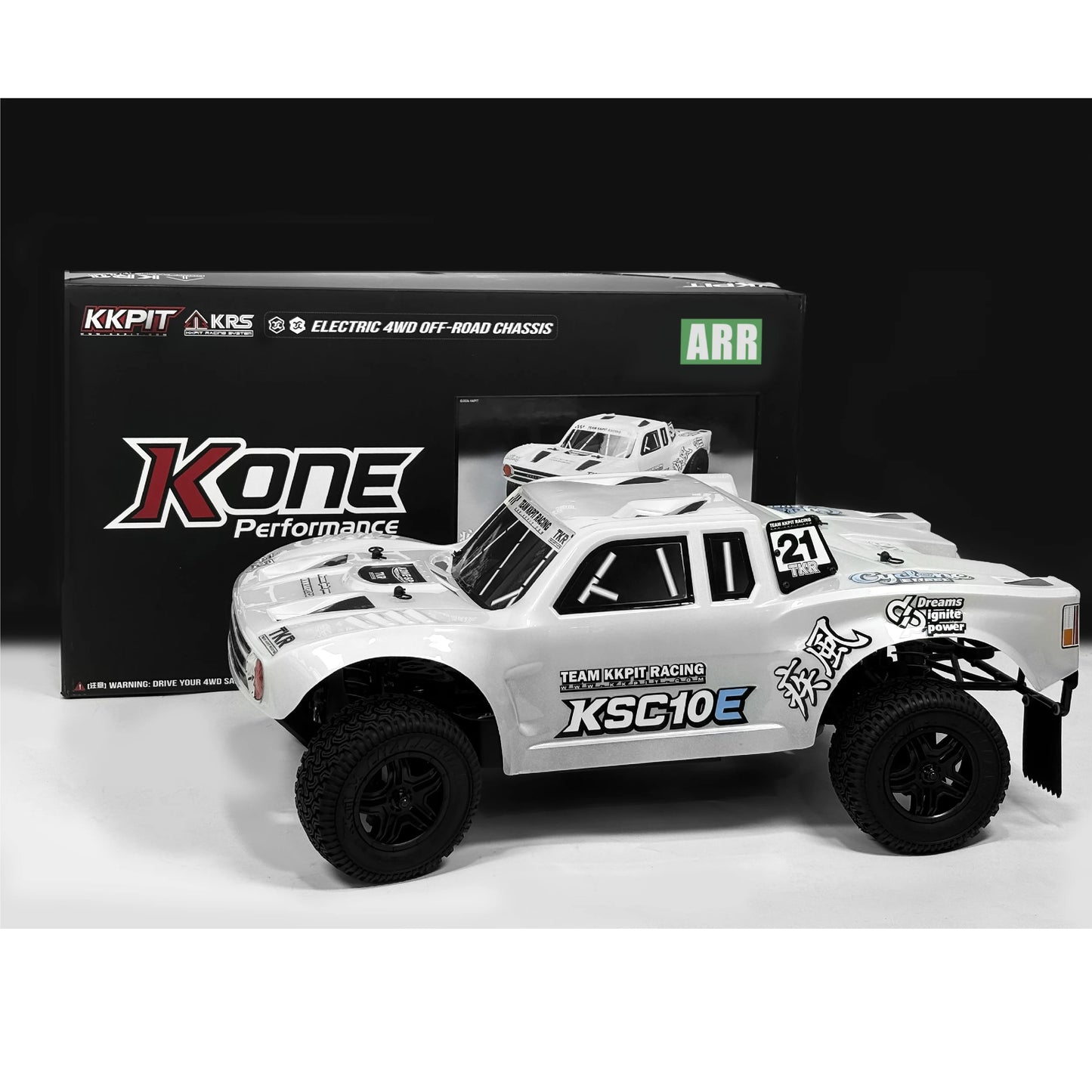 KKPIT 1/10 Cyclone Effect RC Short Truck KIT 330mm Wheelbase Cs171