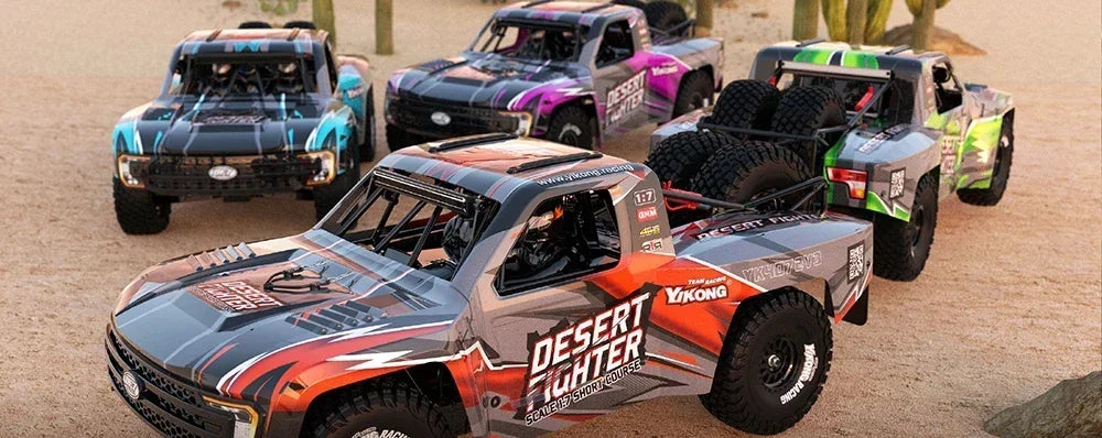 YIKONG YK4072 DF7 V4 1/7  Rc Desert Short Car RTR