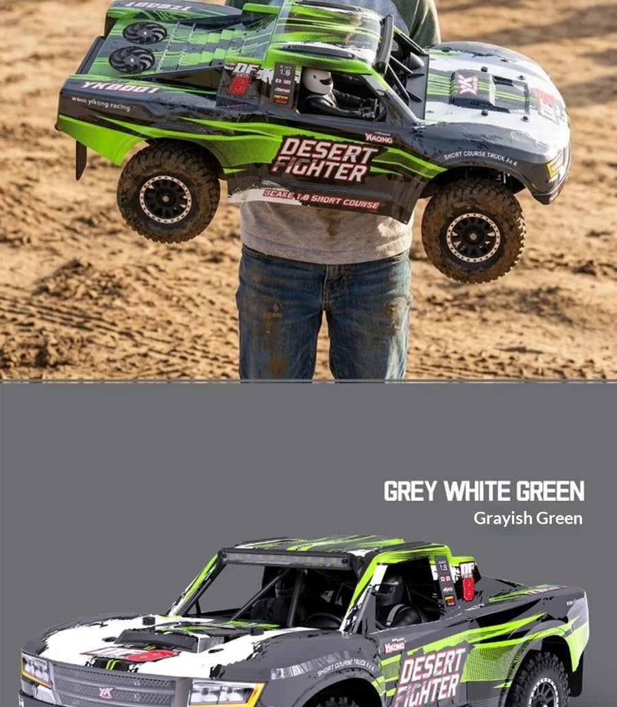 YIKONG YK8081 DF8 RC 4WD Brushless Desert Short TRUCK RTR