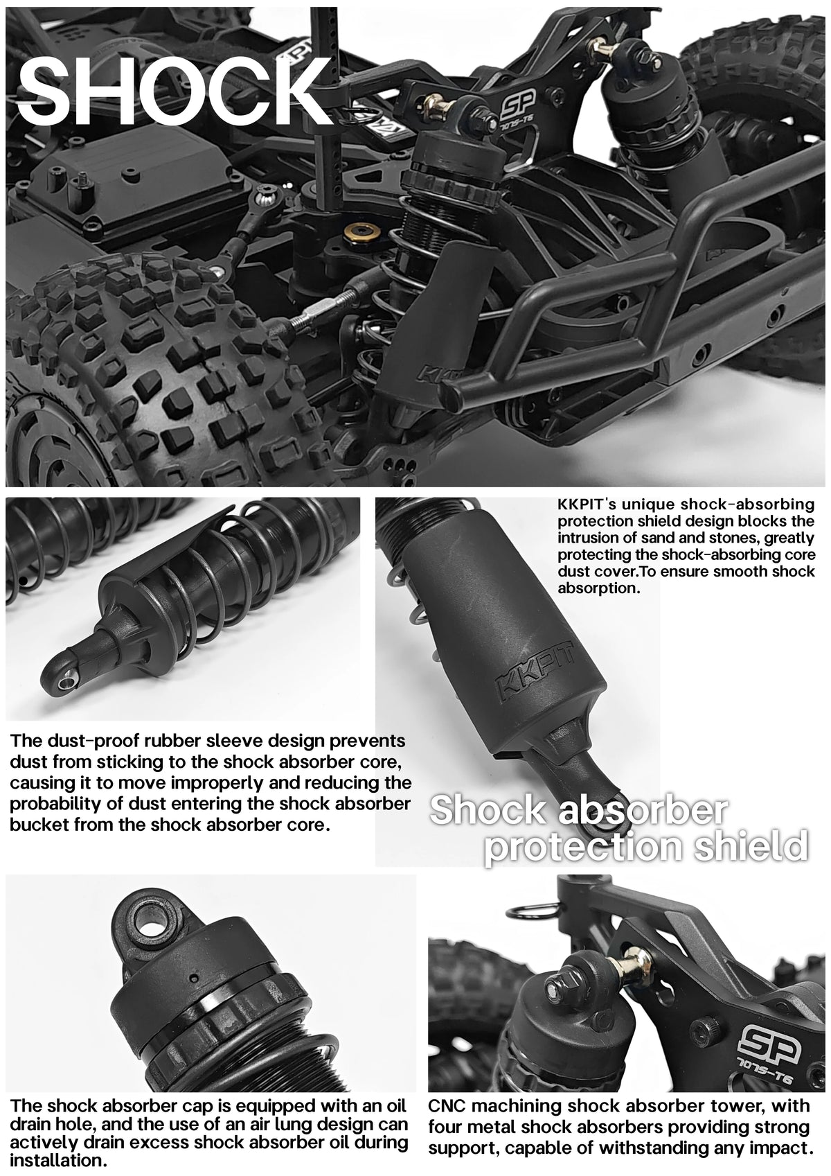 KKPIT 1/8 KONE SP LBE L-BUGGY Electric RC Buggy 330mm Wheelbase KIT