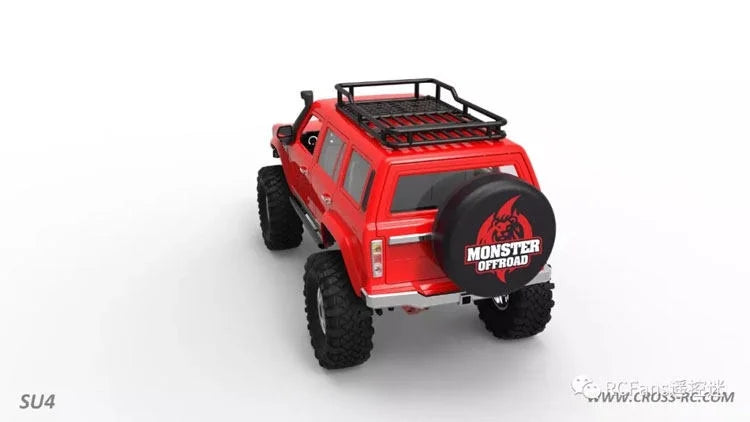 Crossrc 1/10 SU4 Rc 4WD Off Road Climbing Car KIT