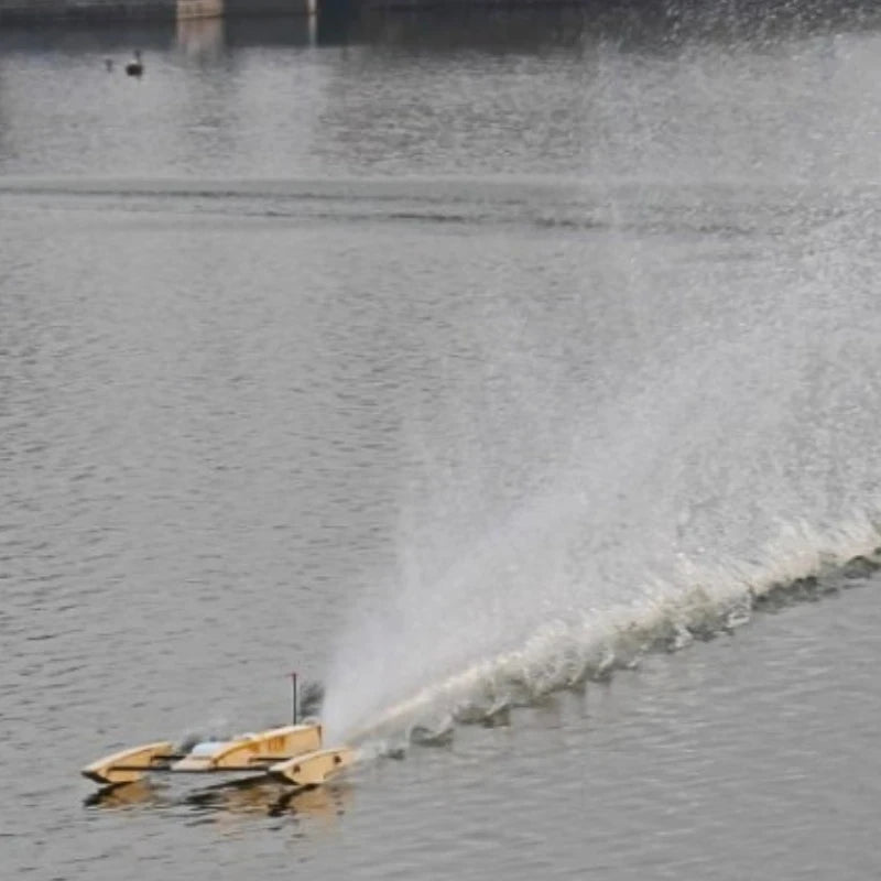 RC Shrimp Boat Wooden Version Trident Longbow V12 Diy Kit