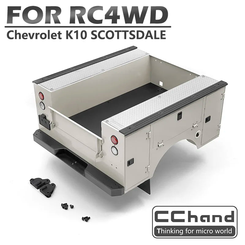Metal Rear Bed /Rear Trailer for CChand RC4WD Chevrolet K10 SCOTTSDALE RC CAR