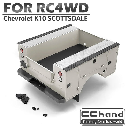 Metal Rear Bed /Rear Trailer for CChand RC4WD Chevrolet K10 SCOTTSDALE RC CAR