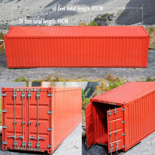 1/14 20FT 40 FT All Metal Container Container Model