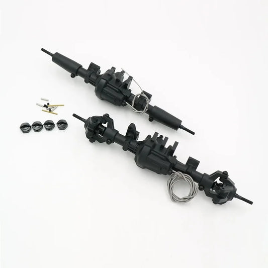CROSS RC 1/10 AT4 RC Crawler Front and Rear Axle Portal Axle Set 97400885 97400889