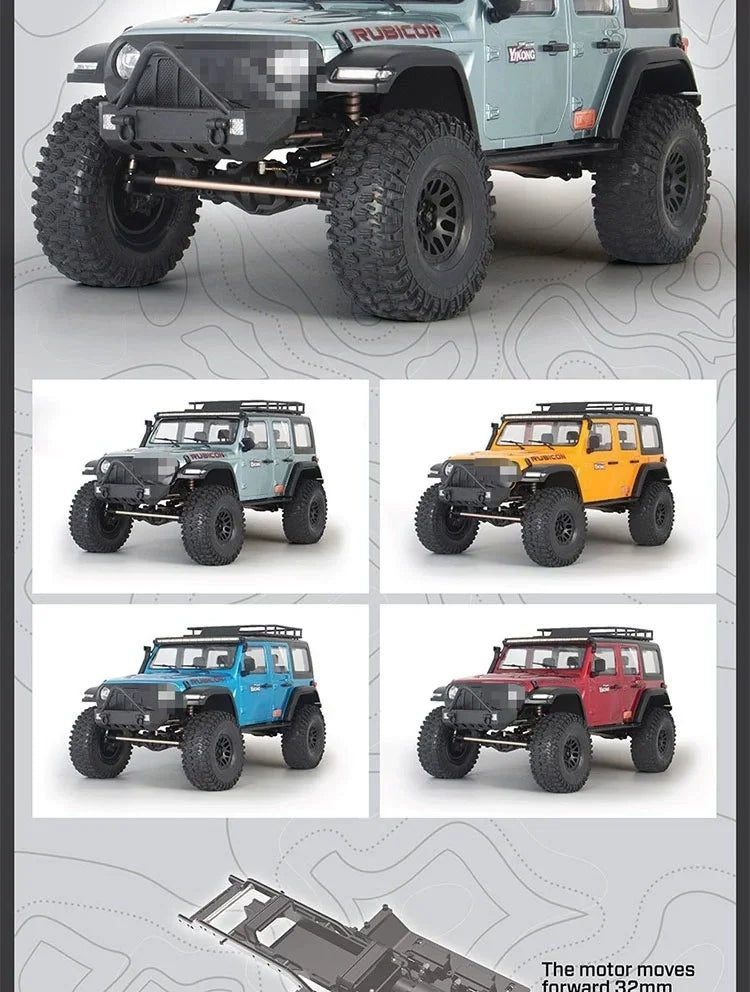YIKONG Yk4082 V3 1/8 Brushless 4WD Rc Car RTR