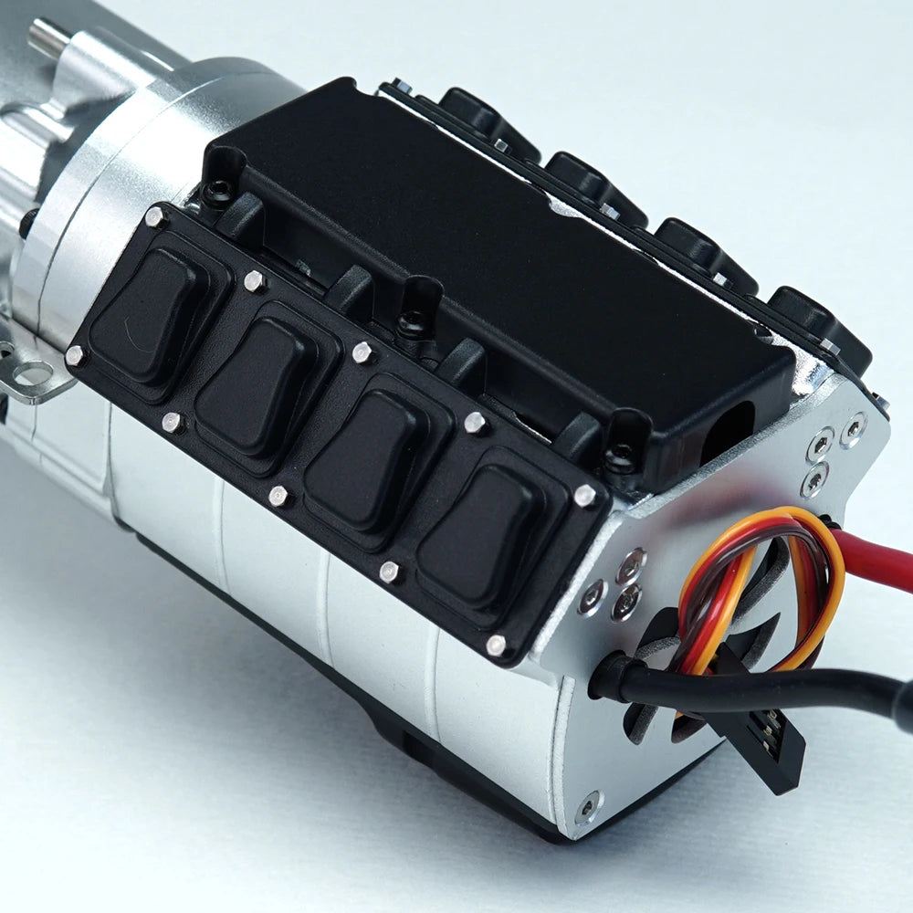 METAL Gearbox with Transfer Transmission for 1/14 Tamiya RC Truck DIY