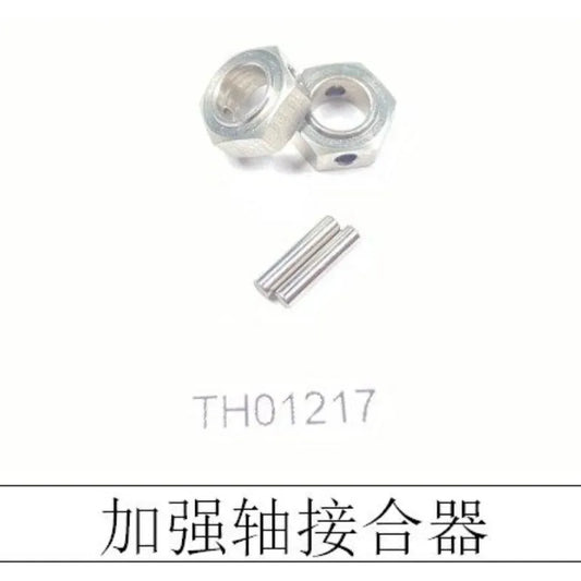 TRACTION HOBBY KM RAM 1500 F150 Tank 300 1/8 Rc Car  TH01217 Wheel Hub Adapter 4pcs