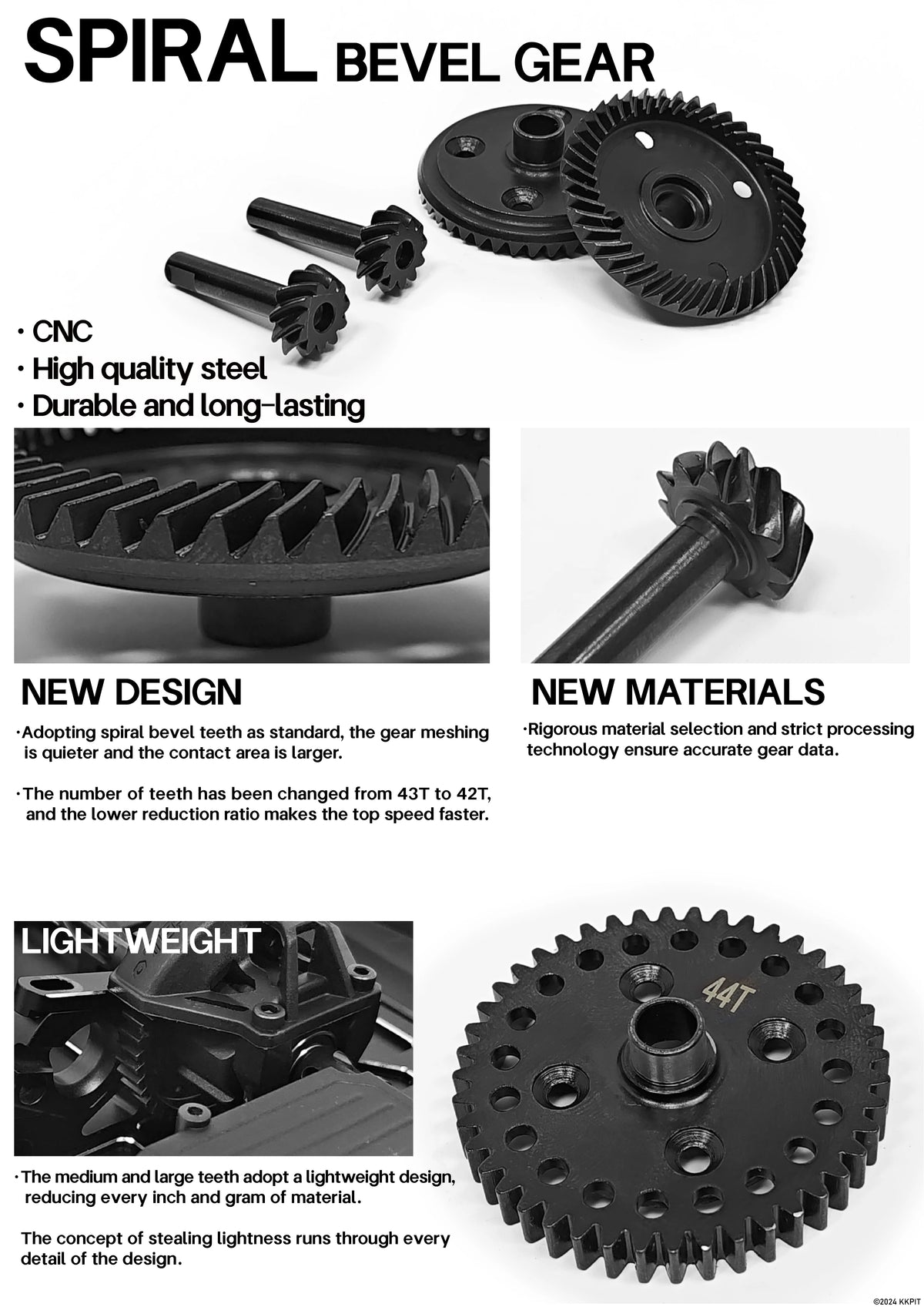 KKPIT 1/8 KONE SP LBE L-BUGGY Electric RC Buggy 330mm Wheelbase KIT