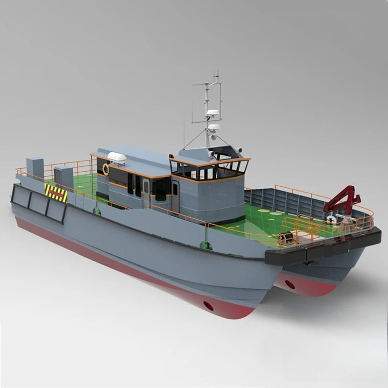 3D Printing Dual-body Operation Remote Control Boat kit 88cm length