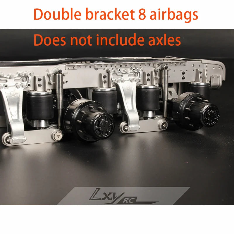 Lxyrc Metal 4 Air Bag Suspension 8 Air Bag Suspension for 1/14 Tamiya RC Truck