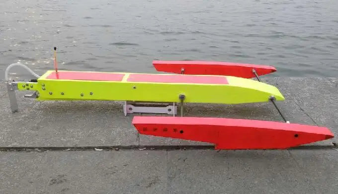 RC Shrimp Boat Wooden Version Trident Longbow V12 Diy Kit