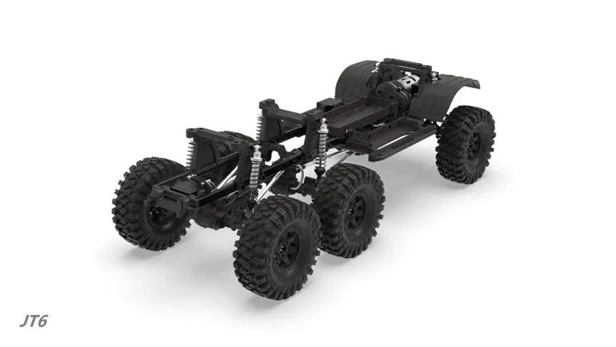 Cross Emo Jt6 6X6 RC Off-Road Climbing Flatbed Trailer RTR