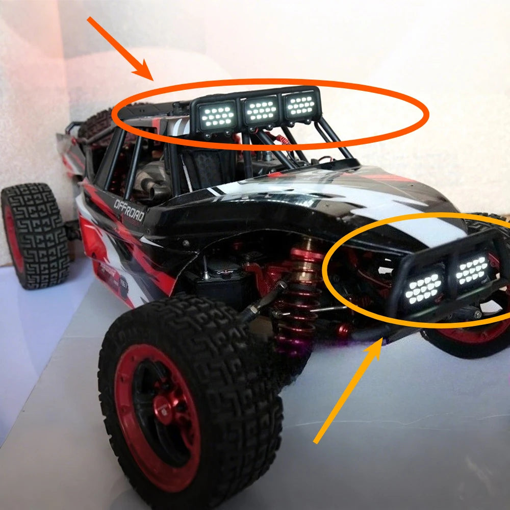 Headlight Set for 1/5 FID VOLTZ  2.0 Remote Control  Car Op