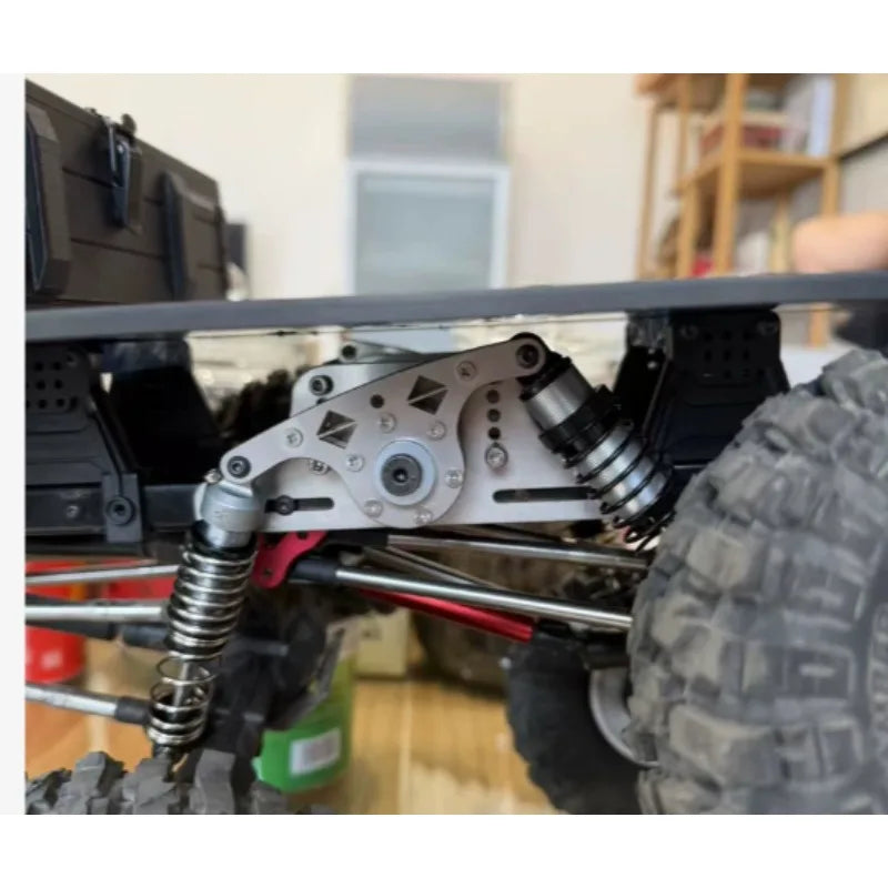 1/8 CROSSRC EMO XL XL3 RC Crawler OP PART Stainless Steel Progressive Rocker Arm Suspension