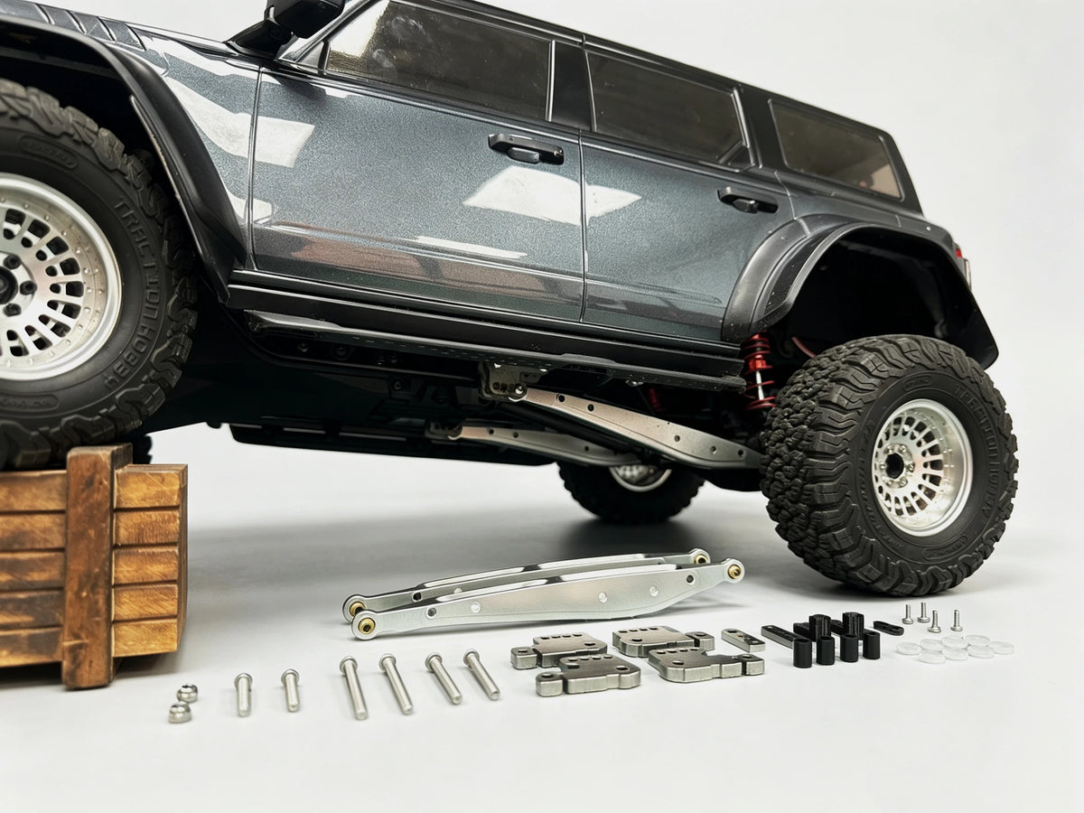 Traction Hobby Km 1/8 Bronco Rc Car Metal Rear Arm Op Part