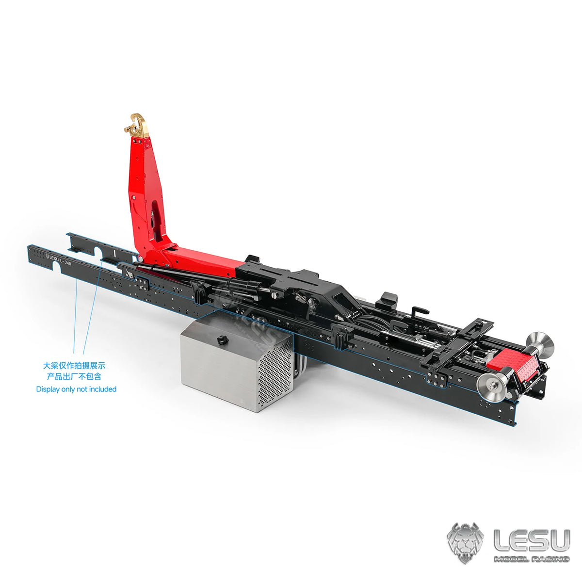LESU 1/14 Roll-on/Roll-off Hydraulic Telescopic Complete Discharge Vehicle Kit LS-A0060
