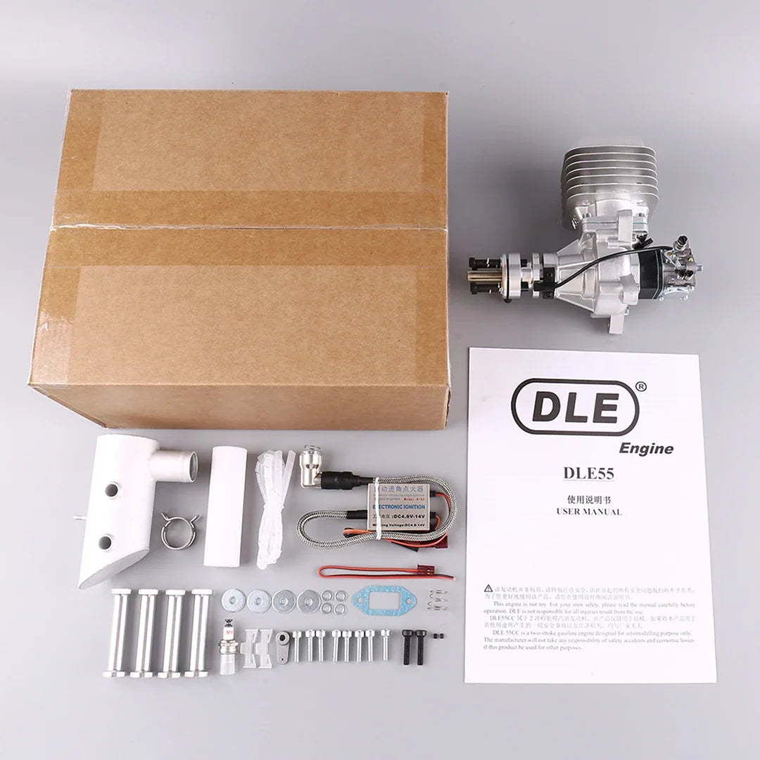 DLE 55 DLE55 Gas Engine for RC Airplane Model Fixed Wing