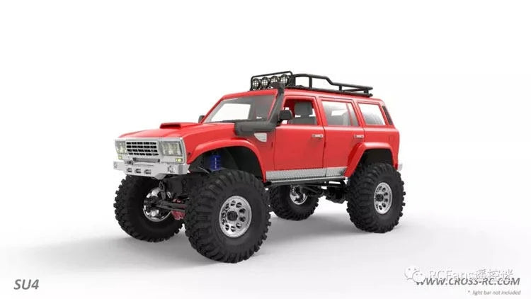 Crossrc 1/10 SU4 Rc 4WD Off Road Climbing Car KIT