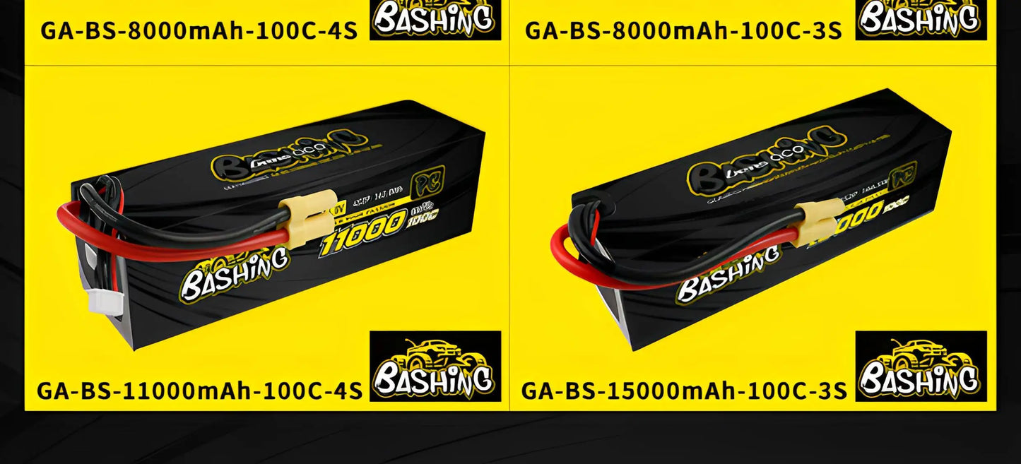 GENS ACE BASHING ARRMA RC Car 8000mAh 4S Battery EC5 Plug