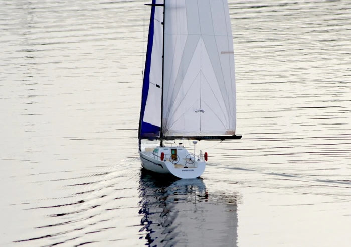 Prince 900 Remote Control Fiberglass Hull Wind  Sailboat  RTR