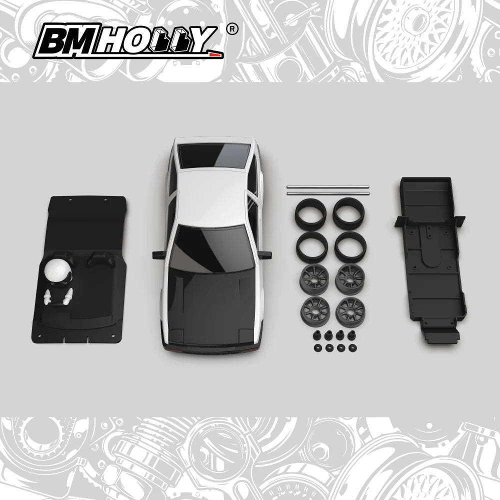 BMHOBBY FLD-AE86 FLD-S13 Shell for BMRX-FLD 1/28 RC DIRFT CAR OP