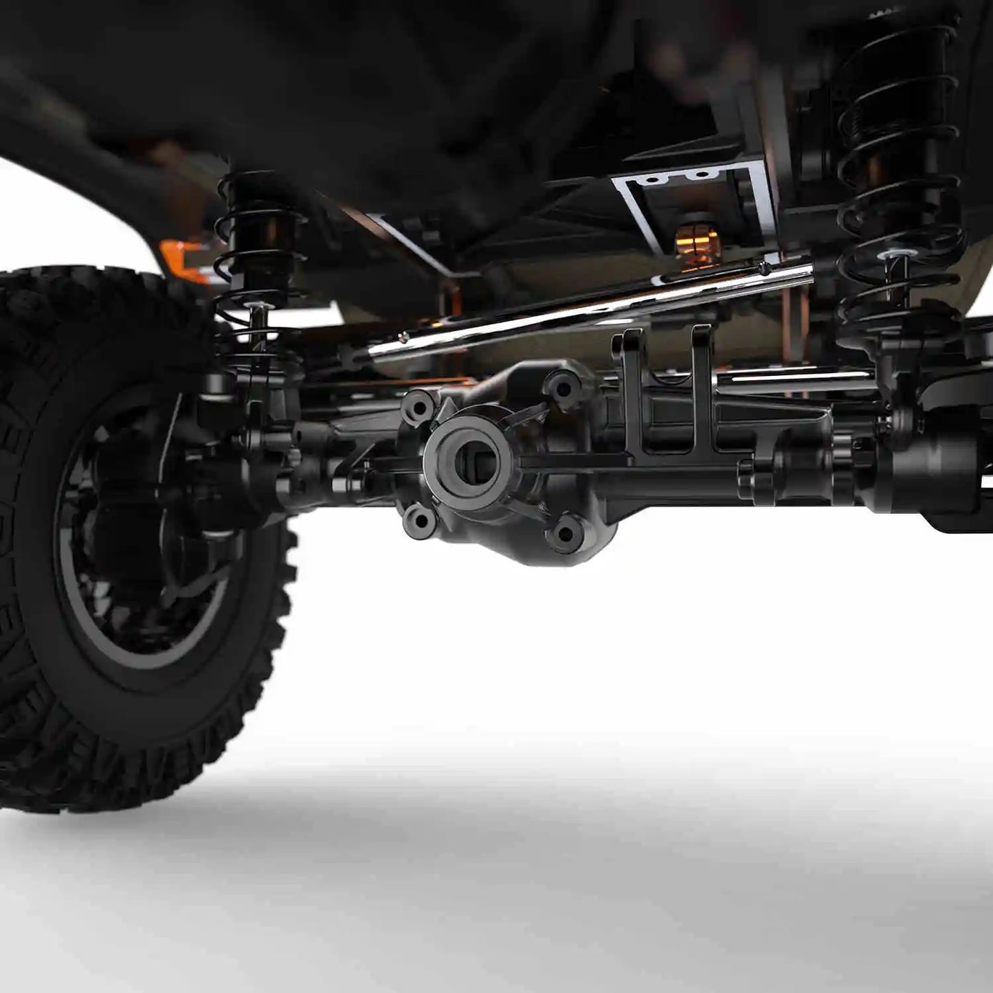 RLAARLO Mk07 Jk07pro Op Part Metal Accessories Armor Weight C Seat Steering Cup Bridge Cover Front Bar Differential Shell