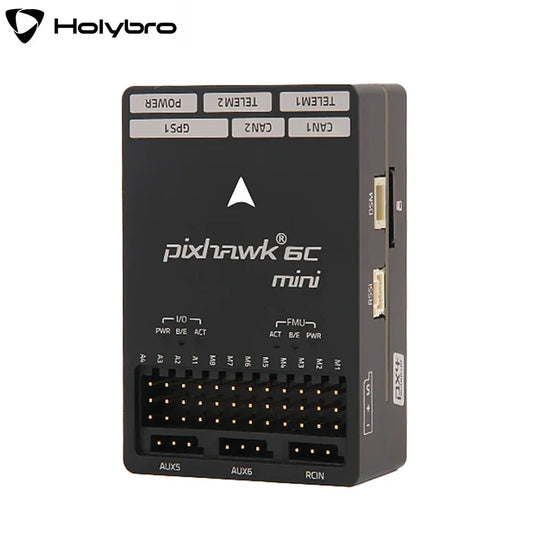 Holybro Pixhawk 6C Mini-Model B Flight Controller STM32H743 With PM02 V3 / PM06 Power Module  M9N / M10 GPS for RC FPV Drone