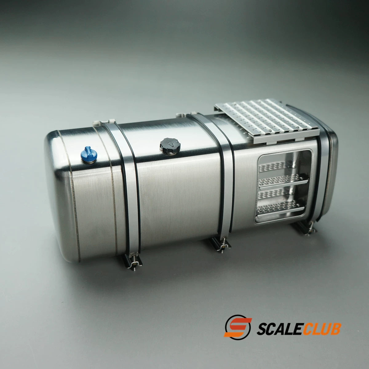 Scaleclub 1/14 Tamiya Rc Tractor Stainless Steel Pedal Fuel Tank Model