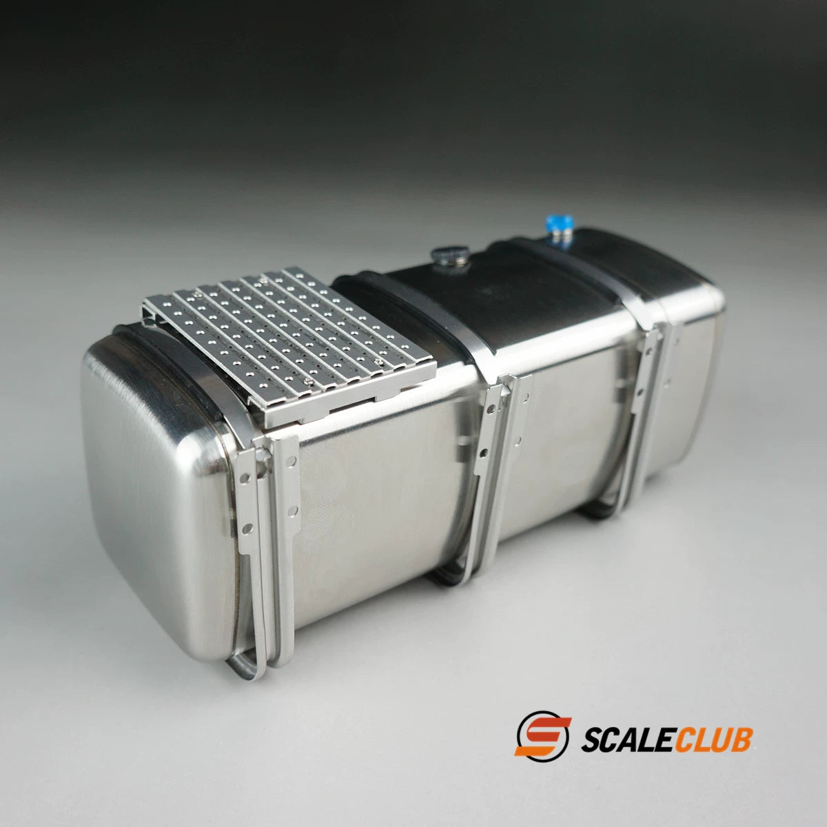 Scaleclub 1/14 Tamiya Rc Tractor Stainless Steel Pedal Fuel Tank Model