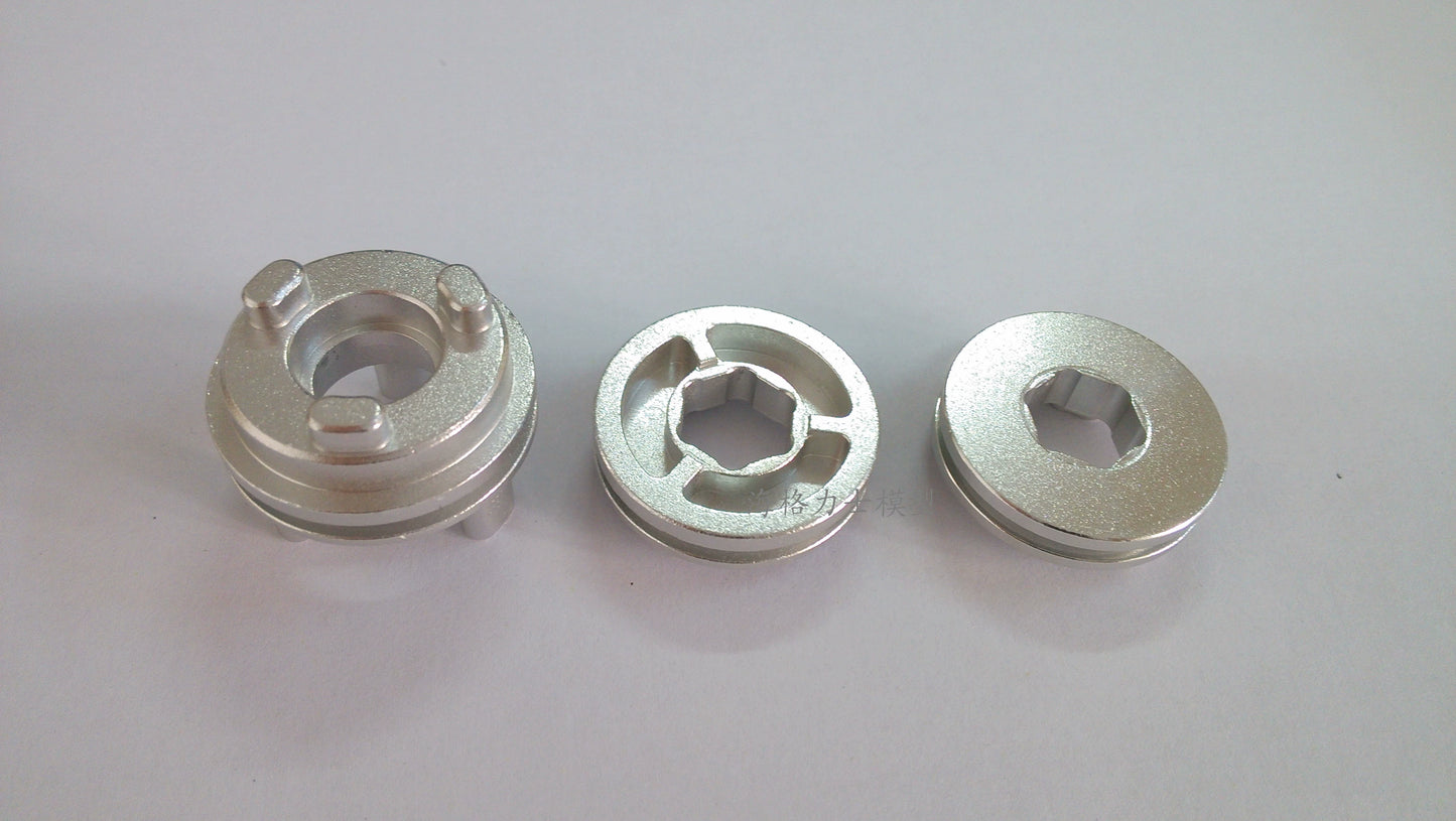 1/14 Tamiya Rc Tractor Gearbox Metal Gear Set Synchronizer