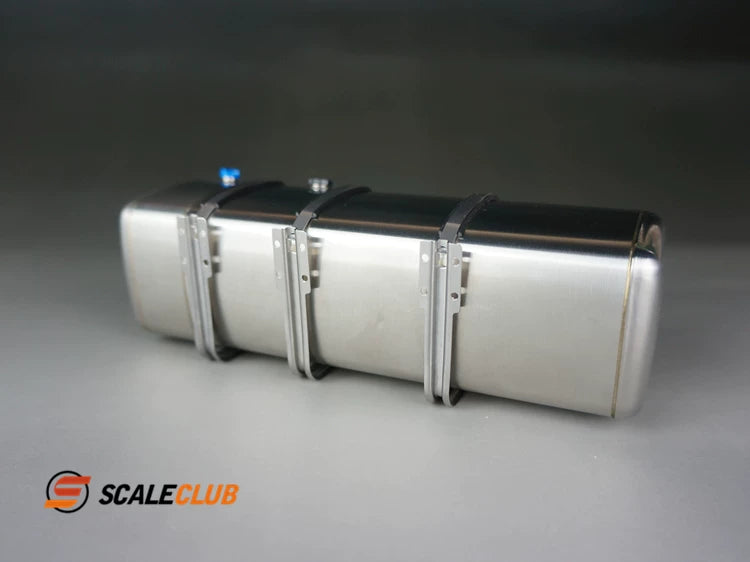 Scaleclub 1/14 Tamiya Rc Tractor Stainless Steel Pedal Fuel Tank Model
