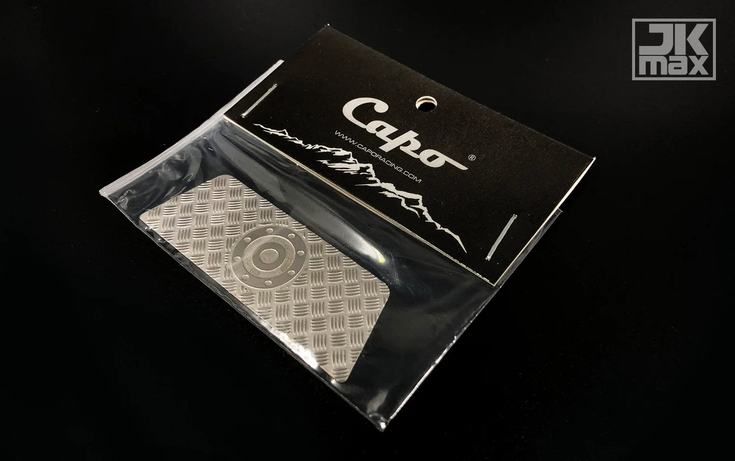 CAPO JKMAX Rc Car Equipment Box Metal Non-slip Plate Decoration