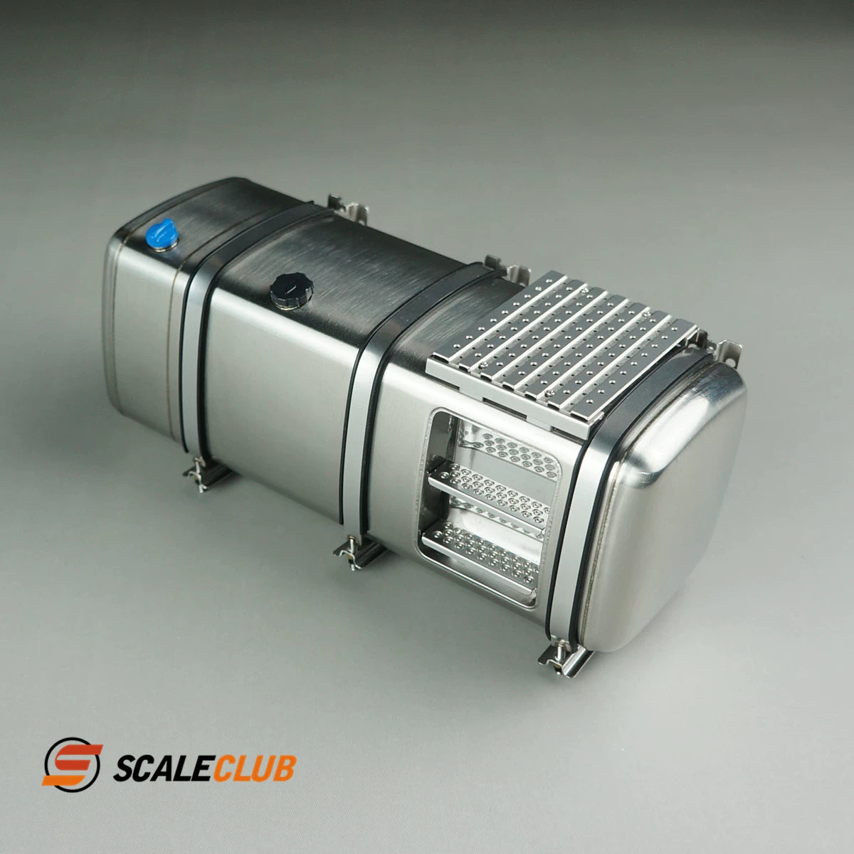 Scaleclub 1/14 Tamiya Rc Tractor Stainless Steel Pedal Fuel Tank Model