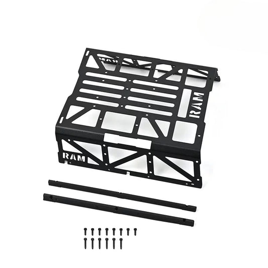 Traction Hobby KM RAM 1500 1/8 4wd Rc Car Op Parts Stainless Steel Black Painting Gantry Expansion Bracket