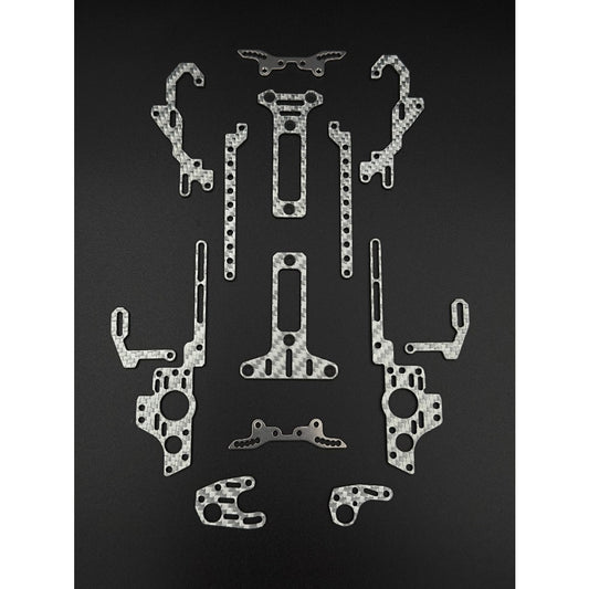 Rhino Racing RTS 1/24 RWD RC DRIFT CAR Carbon Fiber Lightweight Kit